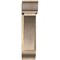 Ekena Millwork Thorton Traditional Rough Sawn Bracket w/ Offset Brace, Douglas Fir, 8"W x 28"D x 32"H BKT0806X28X32THR01RDF - alternate 4